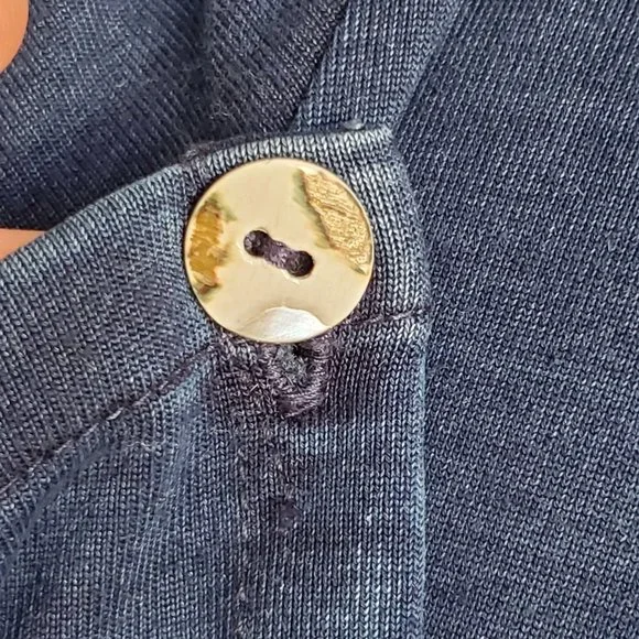 Pure Jill Indigo Wrap Cardigan Size M - Picture 5 of 11